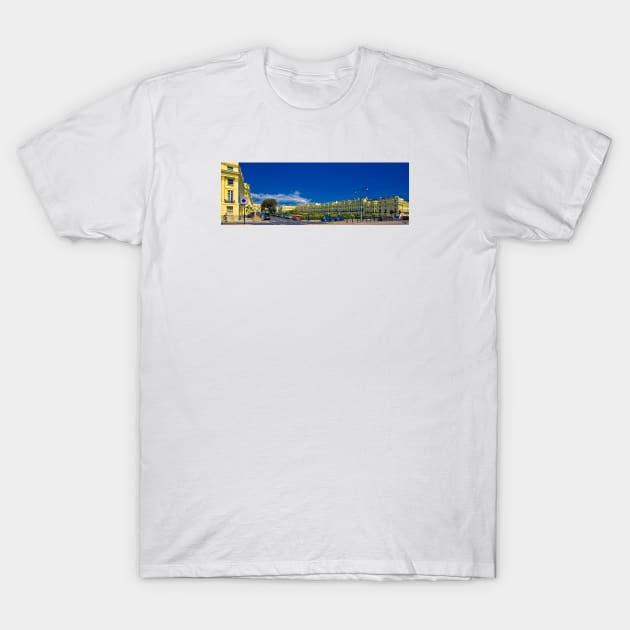 One of Brighton's Regency Styled Seafront Squares T-Shirt by Chris Lord